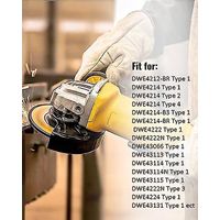 Lot de 8 balais de meuleuse d'angle N257540 compatibles avec les meuleuses DeWalt DWE402 et DWE4214
