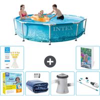Frame Pool Rund - 305x76 cm - 7-teilig S39