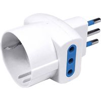 ADATTATORE art.CE37B - spina 2P + T 10A - scatola appendibile