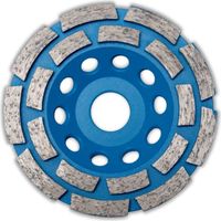 OMNIVOR - Plateau de Surfaçage Diamanté 125 × Al. 22,23 × Ht. 5 mm Béton, Matériaux de Construction - PUSHKIN
