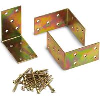Ensemble de 3 pièces Kit 3 angles 40x40 mm avec vis pour fixation Cavalier Élan