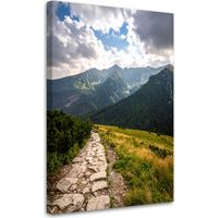 Tableau Moderne, Montagne Kasprowy Wierch paysage nature,60x90