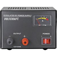 Voltcraft – Alimentation linéaire 12V DC 2A – 1 sortie 4 mm – Ondulation 2.5 mV – FSP1122