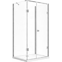 Glaswerk Westfalen - Emma 75x90x75 cm Boxdoccia a U con piatto doccia