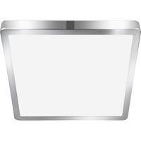 Eglo LED Aufbauleuchte Fueva 5 chrom 28,5 x 28,5 cm neutralweiß Deckenlampen & Kronleuchter