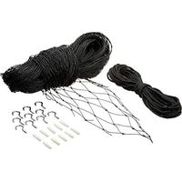 Rete di sicurezza K&F per gatti, nero 2 x 6 m