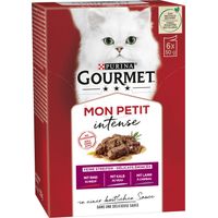 Gourmet Mon Petit mit Rind Kalb und Lamm 6x 50g Gourmet Mon Petit Nassfutter Katze