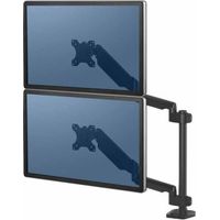 Fellowes - Platinum Series - Dual Upright Monitor Stand with Adjustable Flexible Arm to Position the Screen at the Right Height. Mit einer unendlichen Anzahl von Einstellmöglichkeiten