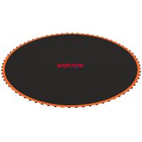 Tapis de trampoline rond polypropylène orange