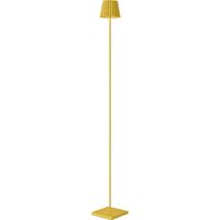 Sompex Troll 2.0 Lampada da Terra Ricaricabile per Esterni Giallo