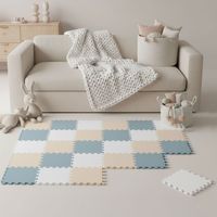 27 Pezzi Tappeto Gioco Bambini - 30x30 Piastrelle EVA - Pavimento Morbido Puzzle