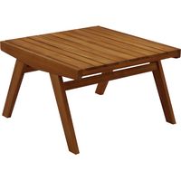 Niedriger Gartentisch aus Massivholz TIDAK