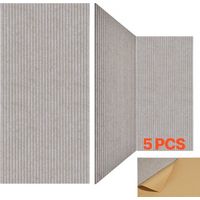 Panneau Acoustique - Lot de 5 Mousse Acoustique Mural Autocollant