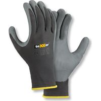 teXXor® Polyester-Handschuhe NITRIL BESCHICHTET, Grau/Grau