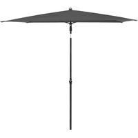 Doppler Ombrellone per il giardino Rethink I 180x200cm in grigio chiaro I Parasole inclinabile per balcone e terrazza I Ombrellone sostenibile I Ombrellone da balcone con apertura a mano