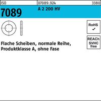 Unterlegscheibe ISO 7089 o.Fase 52 A 2 200 HV 10 Stück