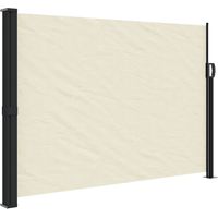 Auvent latéral rétractable crème 140x300 cm vidaXL