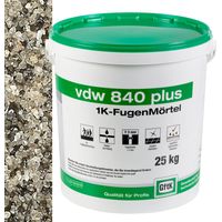 vdw 840 plus 1K-Fugenmörtel 25kg Steingrau