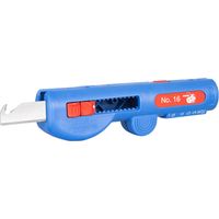 WEICON TOOLS Pelador Multifuncional No. 16 Rango de trabajo 0,5 - 6 mm² / 8 - 13 mm Ø Cuchilla de gancho retractable