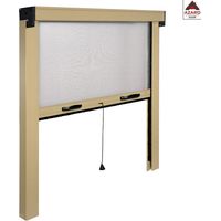 zanzariera IRS-CE alluminio avorio cm 120x170 verticale per finestra finestre