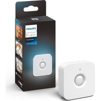 Détecteur de mouvement Philips Hue – Télécommande dimmable sans fil – Installation facile – Portée jusqu'à 12m – Compatible avec systèmes domotiques