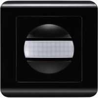 Arum Lighting – Détecteur de mouvement mural noir IR – Angle de détection 160° – Distance 9m – Alimentation 220-240V – IP20 intérieur