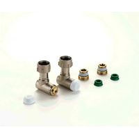 REHAU Set raccordo angolare telescopico Euroconus G 3/4, 12406071001