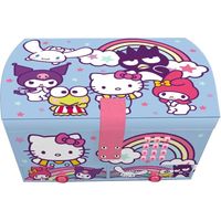 Caja de joyas galt Hello Kitty fucsia 20 x 18 cm