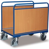 VARIOfit Seitenbügelwagen mit Holzwänden 1.060 x 540 mm