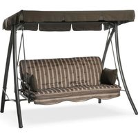Dondolo Royal 3 p. marrone trasformabile in letto