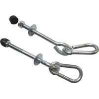 Set mit 2 Karabinern aus Edelstahl