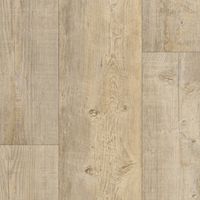 Sol Lino - Imitation parquet bois blanc vieilli - Rouleau de 1m x 6m