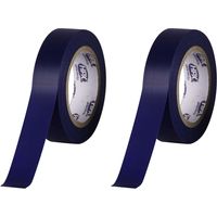 2x Ruban adhésif isolant PVC 19mm x 10m pour fils électriques tension de rupture 6000V Scotch Electricité Résistant Protection, bleu