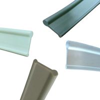 SIRHONA Joint d'étanchéité pour paroi de douche, Longueur de 1200 mm,pour la porte en verre aucune fuite pour remplacement de porte en verre de douche - Gris