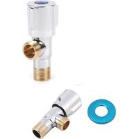 ROBINET THERMOSTATIQUE RACCORD CARRÉ 1/2" 20MM CUIVRE RADIATEUR HYDRAULIQUE DGO-148