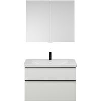 burgbad Eqio Set, bestehend aus Spiegelschrank,