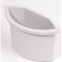 Abfalleinsatz the collector Papierkörbe H61052 H61057 H61058 27,2 x 16,5 x 12 cm (B x H x T) Polystyrol lichtgrau