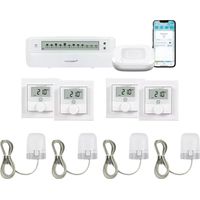 Heizungssystem eq3 homematic ip starter bundle 4 Räume mobil