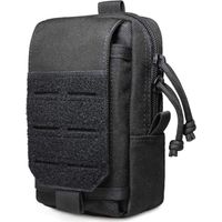 Pochette tactique pour téléphone, pochette de ceinture militaire, pochette à outils, sac de ceinture tactique, organiseur de gadgets, mini sac de voyage multifonctionnel