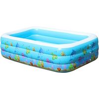 Aufblasbares, tragbares Babybecken, Kinderbadewanne für draußen
