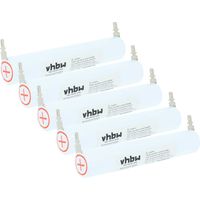 vhbw 5x Batterie compatible avec Schneider OVA58910 OVA58913, 805566, F734S0367, 805381 éclairage d'issue de secours (2000mAh, 3,6V, NiCd)