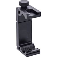 Soporte smartphone inline universalklemme agarre ajustable rosca 1 4 pulg
