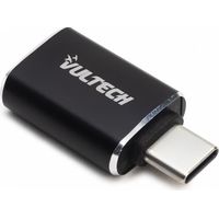 Vultech ADP-02P changeur de genre de câble USB Type-C USB Type-A Noir