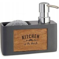 Kinvara Chic Seifenspender grau für die Küche 200 ml