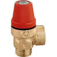 Zertifiziertes normales Sicherheitsventil. 1/2" Anschlüsse, 8 bar Einstellung Caleffi 312480 1/2" - 8 bar