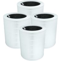 vhbw 4x Filtres HEPA compatible avec Levoit Core 600S purificateur d'air - Filtre de rechange