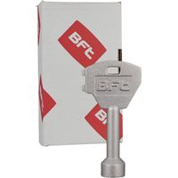 BFT – Clé de déverrouillage triangulaire L=52mm – Zamak – Pour motorisation de portail – Accessoire de sécurité