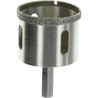 Diamant Bohrkrone 6-Kant Ø 45 mm Keramik Nassschnitt Fliesenbohrer Glasfliese
