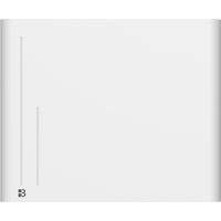 Elektrischer Festkörper-Heizkörper mit Keramikinertie 1000W Bestherm Alba horizontal weiß (ohne Stecker)