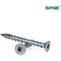Paquete 50 Ud. Tornillo Spax Cabeza Plana Torx Zincado 3,5x50